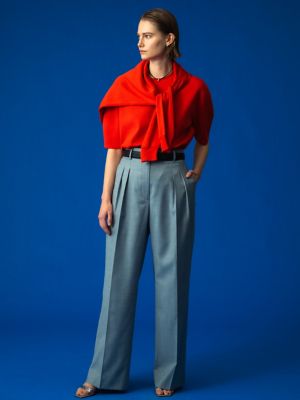 ＜ebure (Women)＞ドライシャンブレーパンツ　４３１０６００４９５